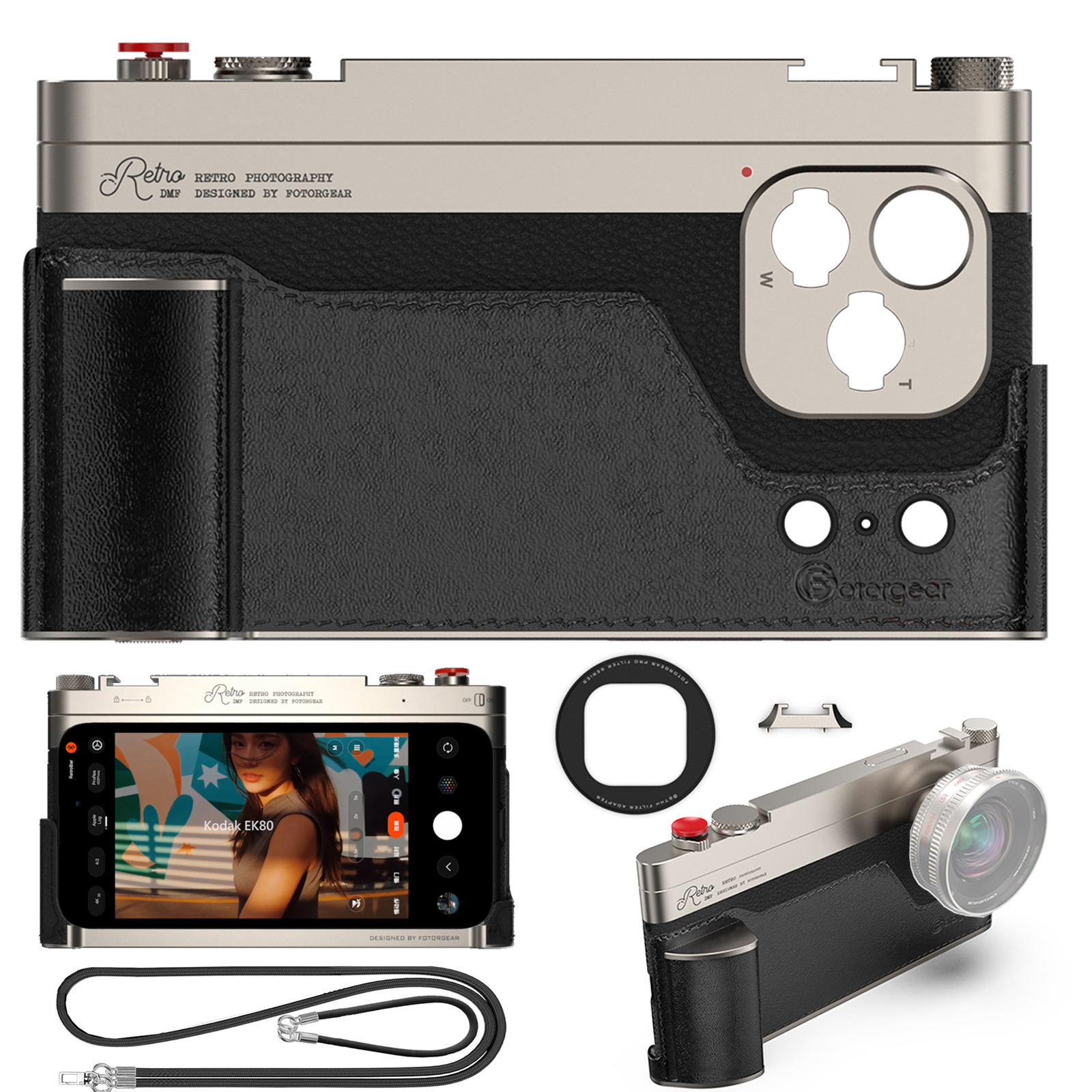 Photography Pro - FG Fotorgear Retro photography kit, Compatible
