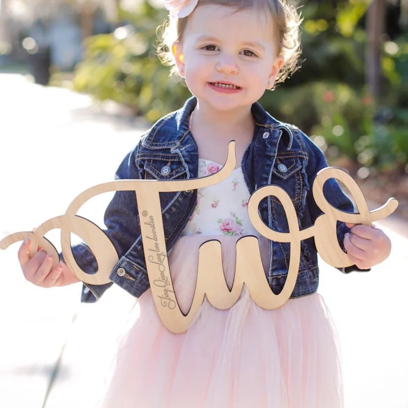 Photography Is - Custom Second Birthday Sign Two Sign