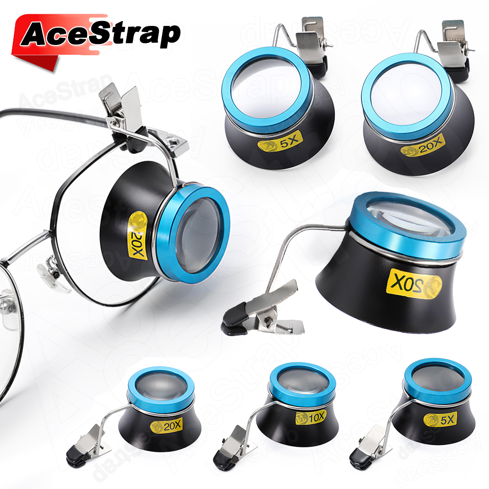 Eye Piece Magnifier - Portable Magnifier 5X 10X 20X Watch