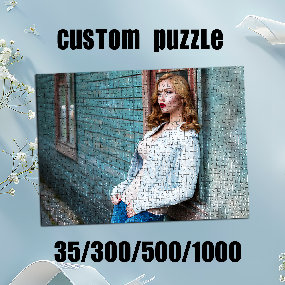 Photography Is - 35/300/500/1000pcs Personalized Custom Photo Puzzle Customize