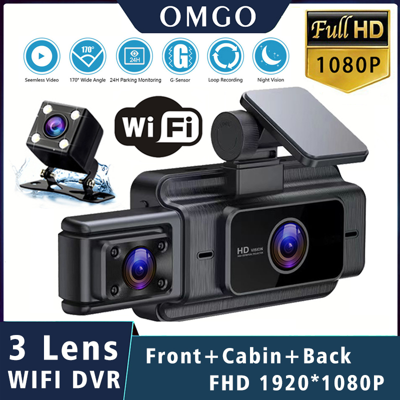 Xiaomi Photography Kit - Wifi 3 Channel Dash Cam Cabin