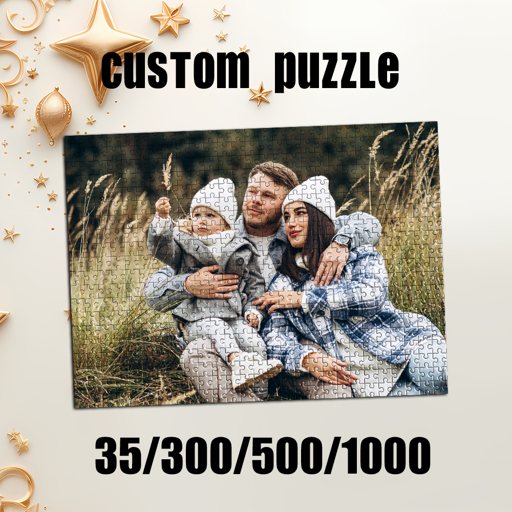 Photography Game - 35/300/500/1000pcs Personalized Custom Photo Puzzle portrait