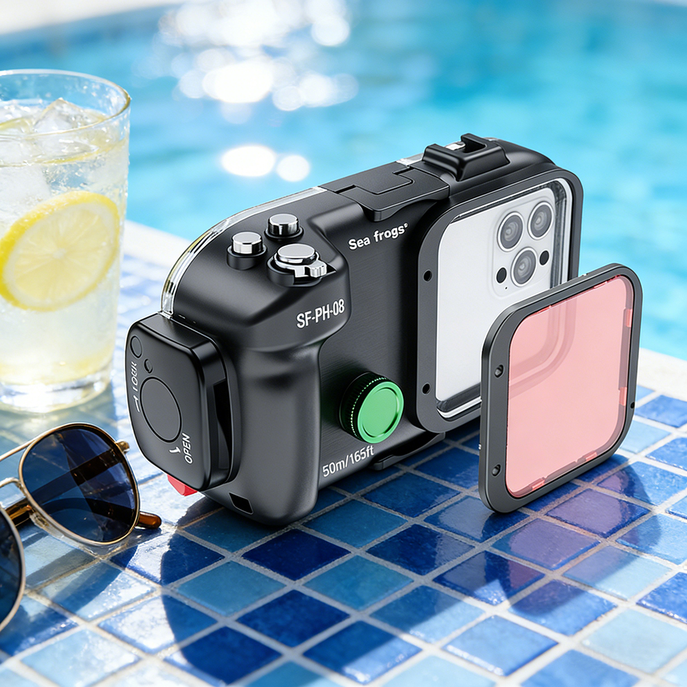 Photography Pro - Seafrogs snorkeling Waterproof Cell Phone Case