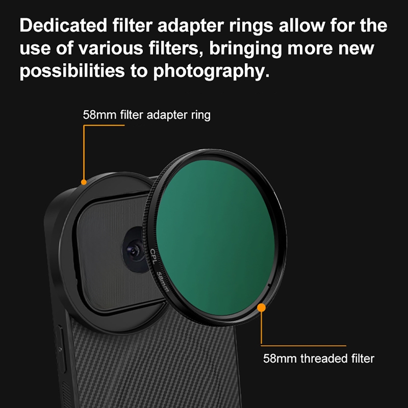 4 in 1 Lens 58mm Mobile Phone  - Photography Is reseña y precio