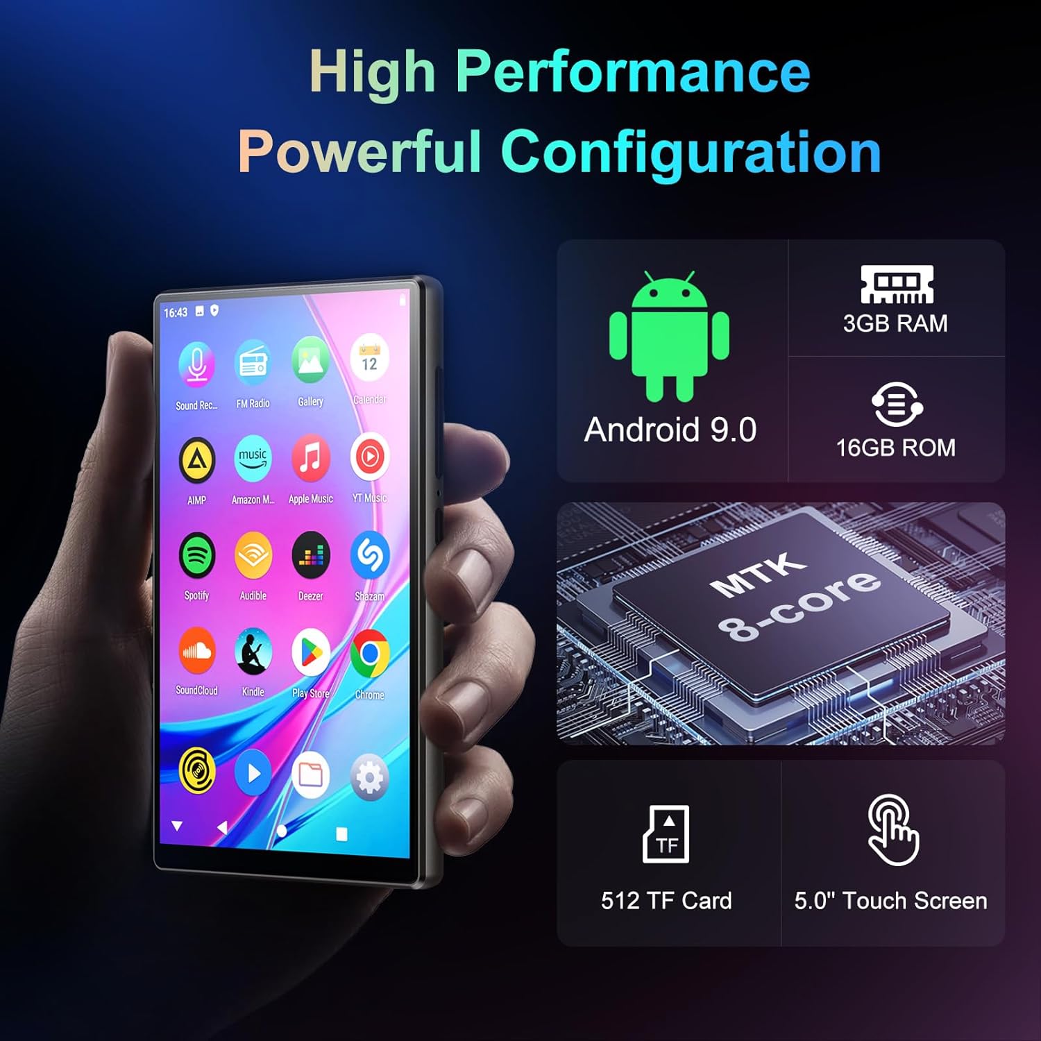 Fanvace 80GB (16GB+64GB) MP3 p - Photography Game reseña y precio