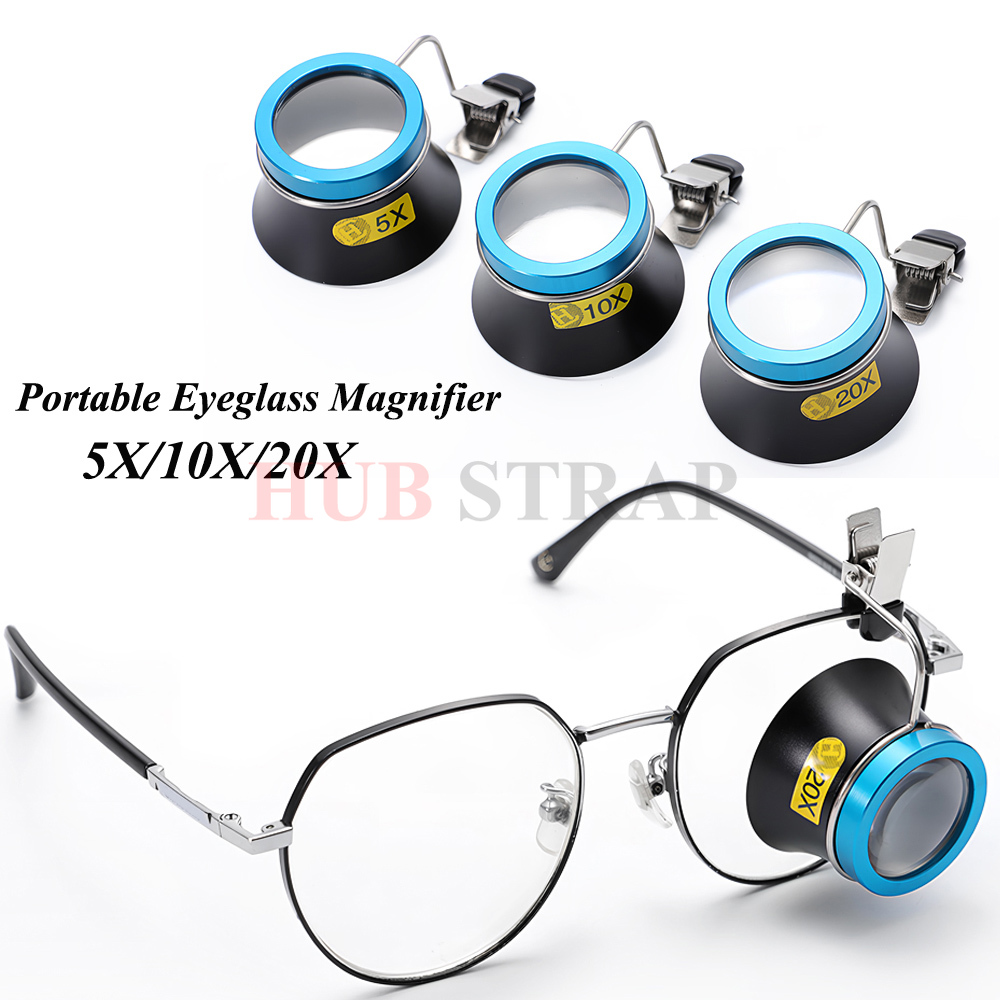 5X 10X 20X Eyeglass Magnifier  - Eye Piece Magnifier reseña y precio