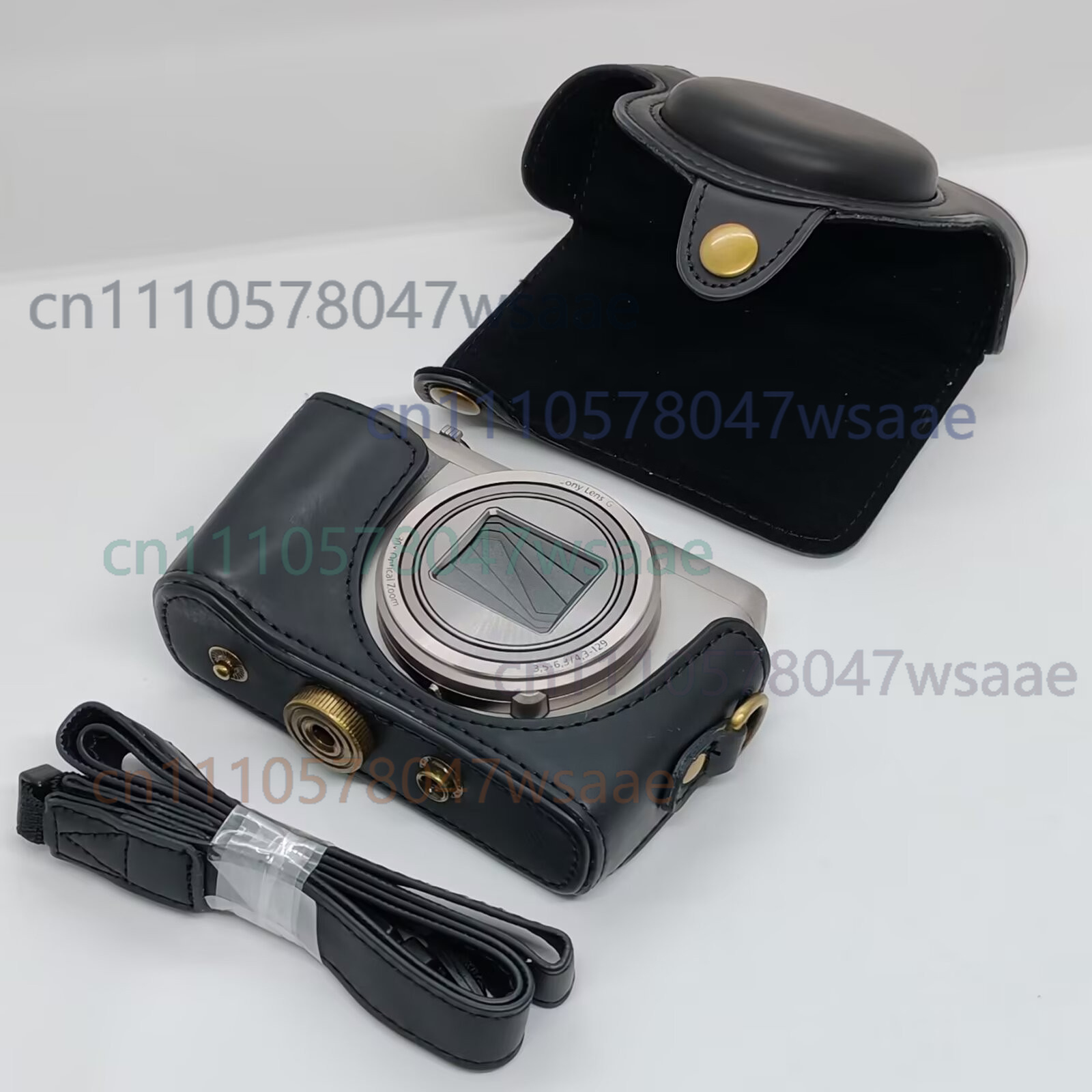 1PCS Leather camera case bag G - Camera Strap Leather reseña y precio