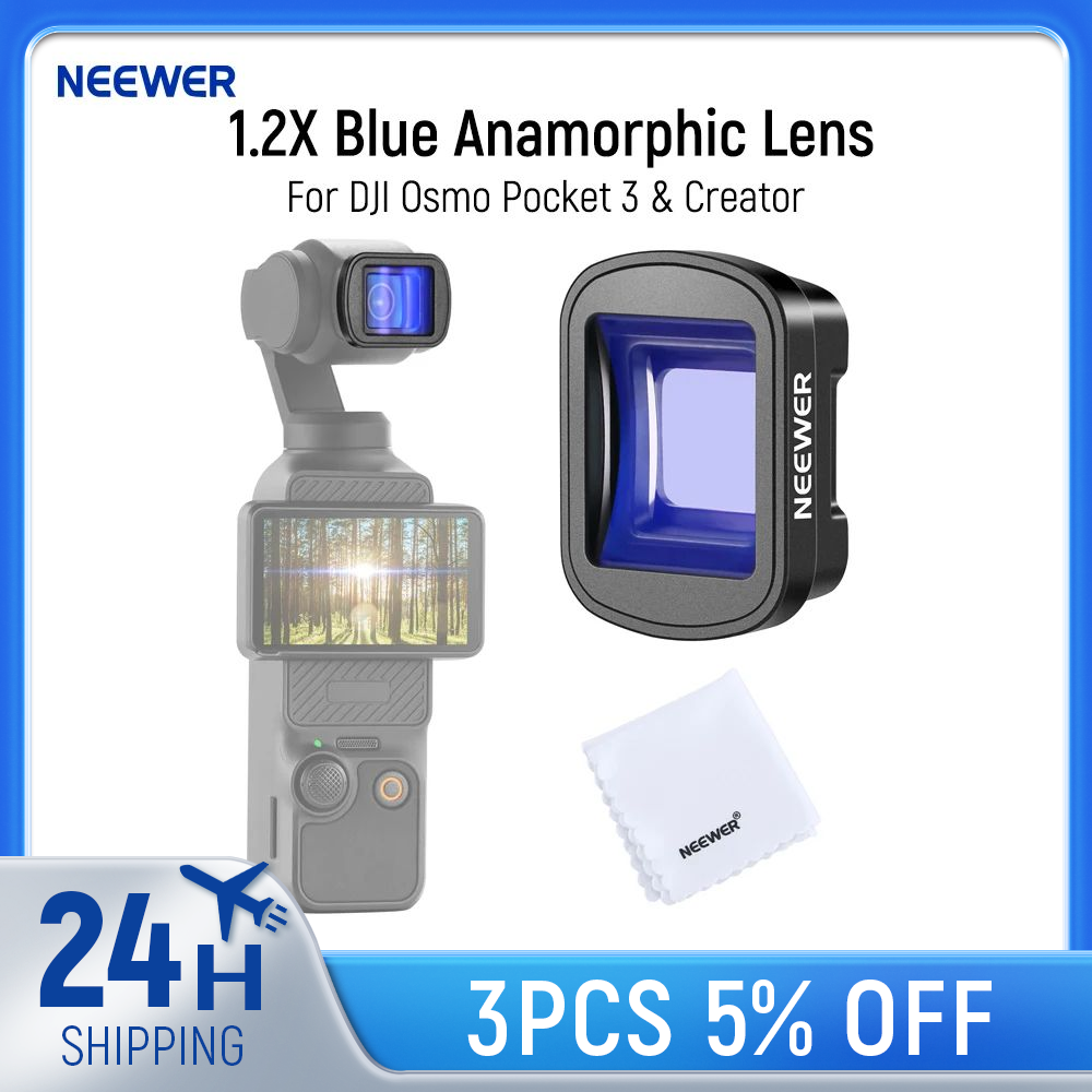 NEEWER 1.2X Blue Anamorphic Le - Photography Angles reseña y precio