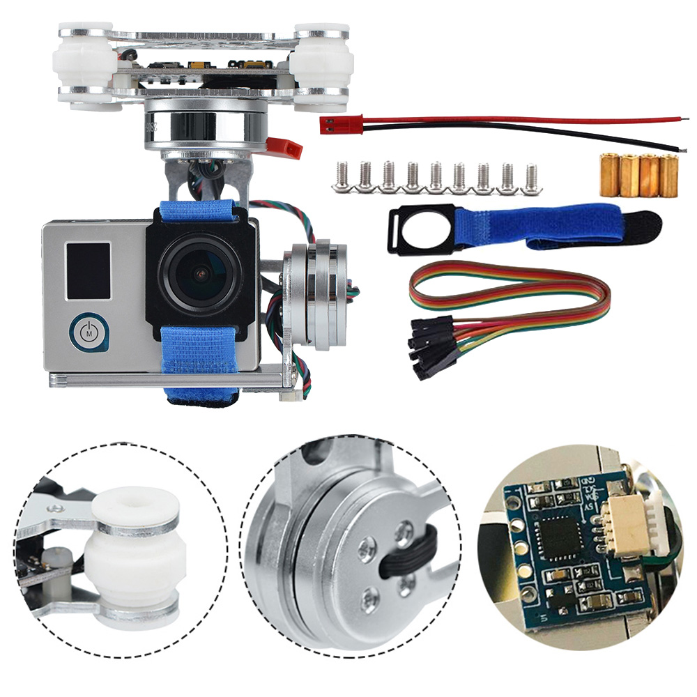RCTOSKY 3-Axis Brushless Gimba - Photography Kit Xiaomi reseña y precio