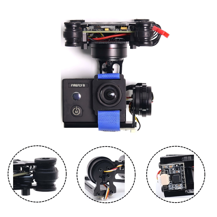 RCTOSKY 3-Axis Brushless Gimba - Photography Kit Xiaomi reseña y precio