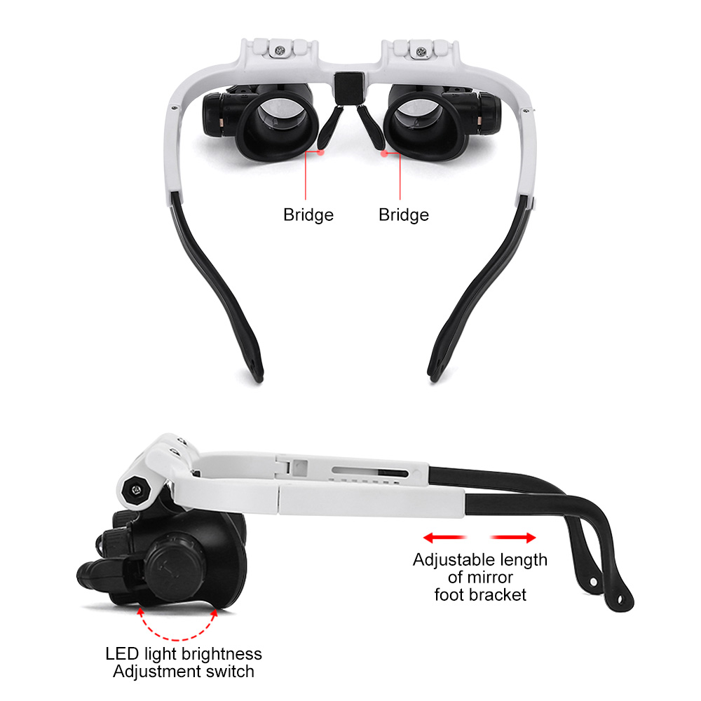 8X 15X 23X Lens 2XLED Watch Je - Eye Piece Magnifier reseña y precio