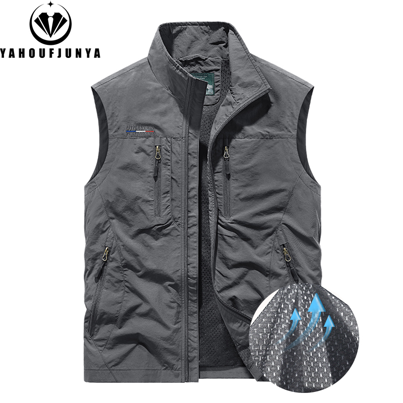 2025 Summer Men Many Pocket Th - Photography Jacket reseña y precio