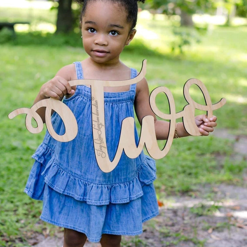 Custom Second Birthday Sign Tw - Photography Is reseña y precio