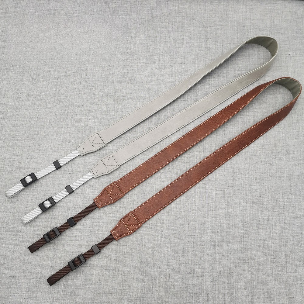 PU Leather Camera Shoulder Str - Camera Strap Leather reseña y precio