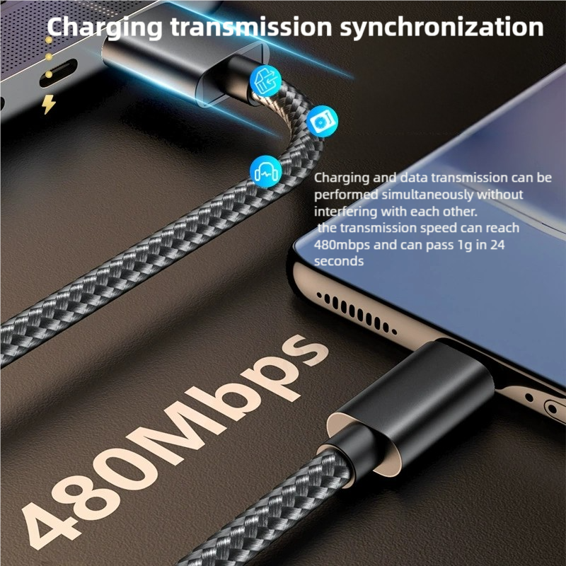 Nylon Braided Cable USB To Typ - Photography Kit Xiaomi reseña y precio