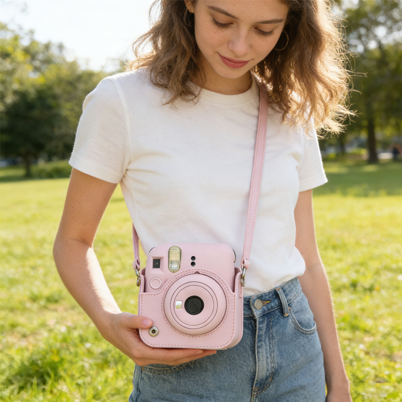 Stylish PU Leather Camera Prot - Camera Strap Leather reseña y precio