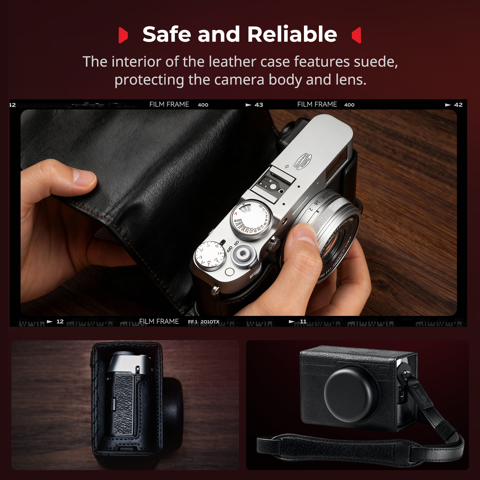 SmallRig  X100VI Leather Half  - Camera Strap Leather reseña y precio
