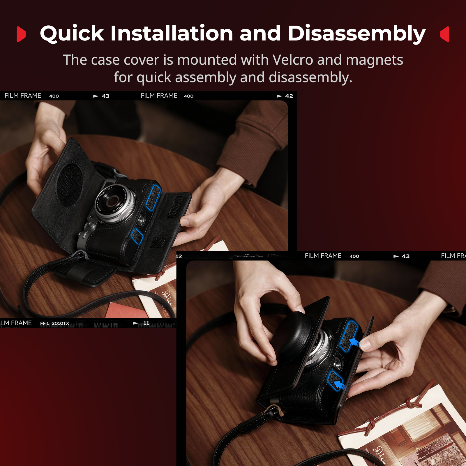SmallRig  X100VI Leather Half  - Camera Strap Leather reseña y precio