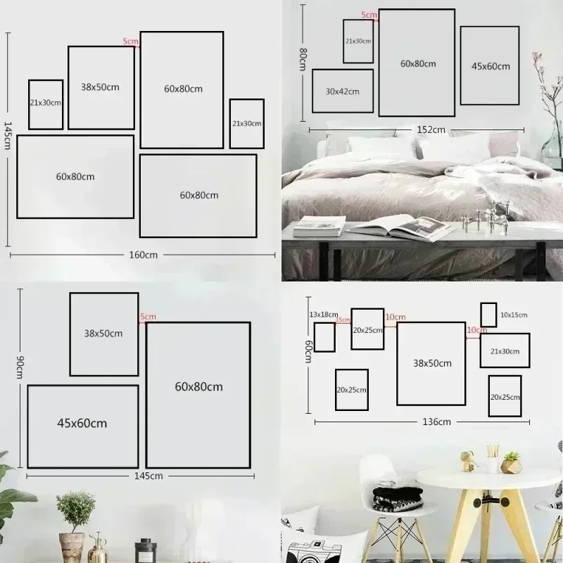 1pc frameless Canvas Paintings - Photography Anime reseña y precio