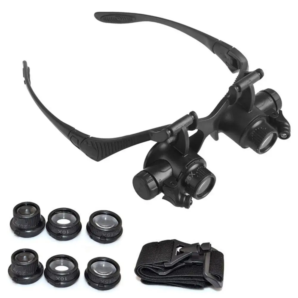 New Headband LED Light Glasses - Eye Piece Magnifier reseña y precio