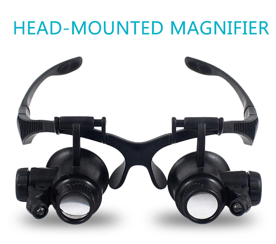New Headband LED Light Glasses - Eye Piece Magnifier reseña y precio
