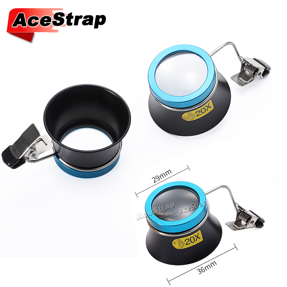 Portable Magnifier 5X 10X 20X  - Eye Piece Magnifier reseña y precio