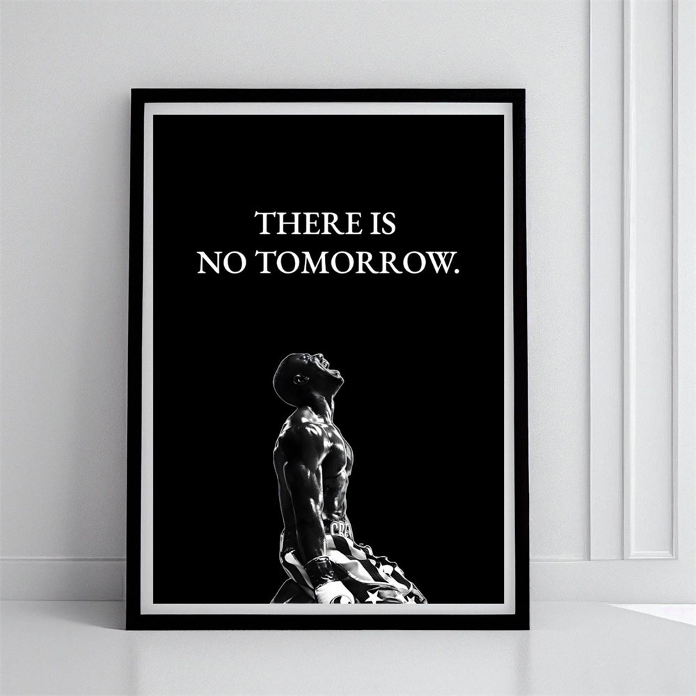 Black and White Boxing Poster  - Photography Training reseña y precio