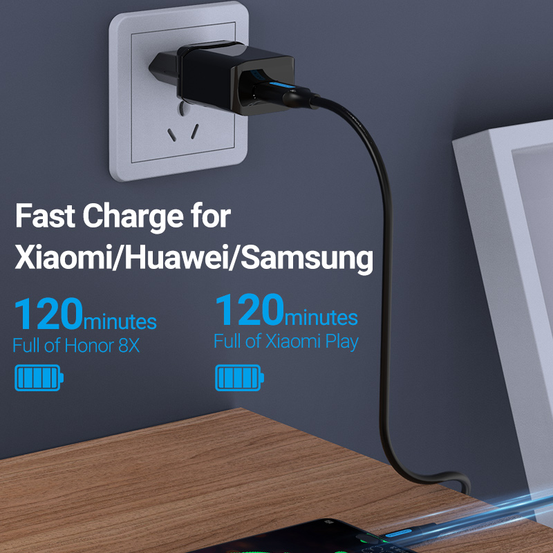 Vention Micro USB Cable 3A Nyl - Photography Kit Xiaomi reseña y precio