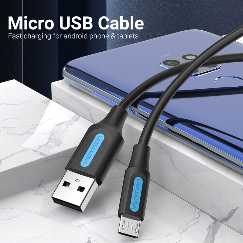 Vention Micro USB Cable 3A Nyl - Photography Kit Xiaomi reseña y precio
