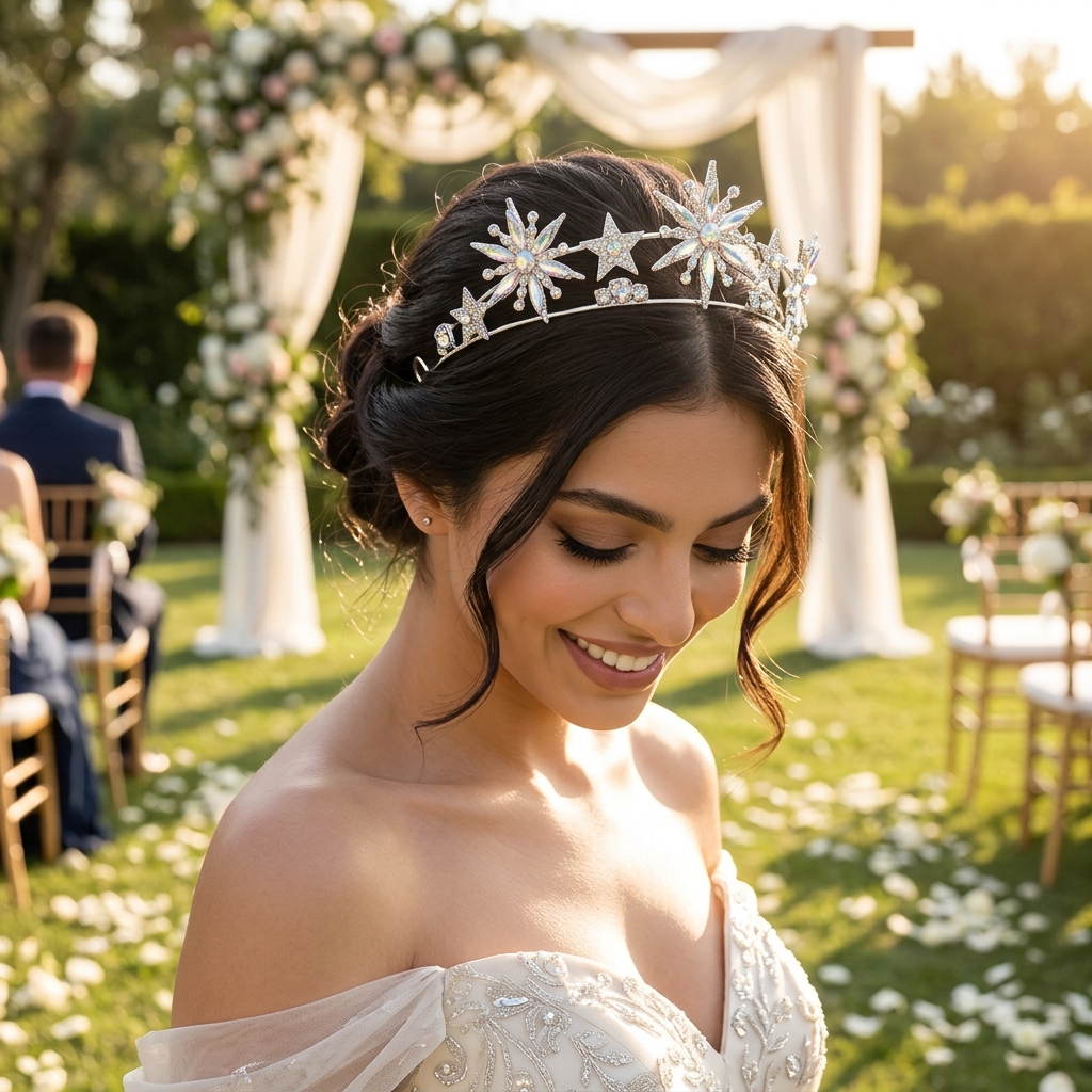 Alloy Rhinestone Star Crown He - Photography Is reseña y precio