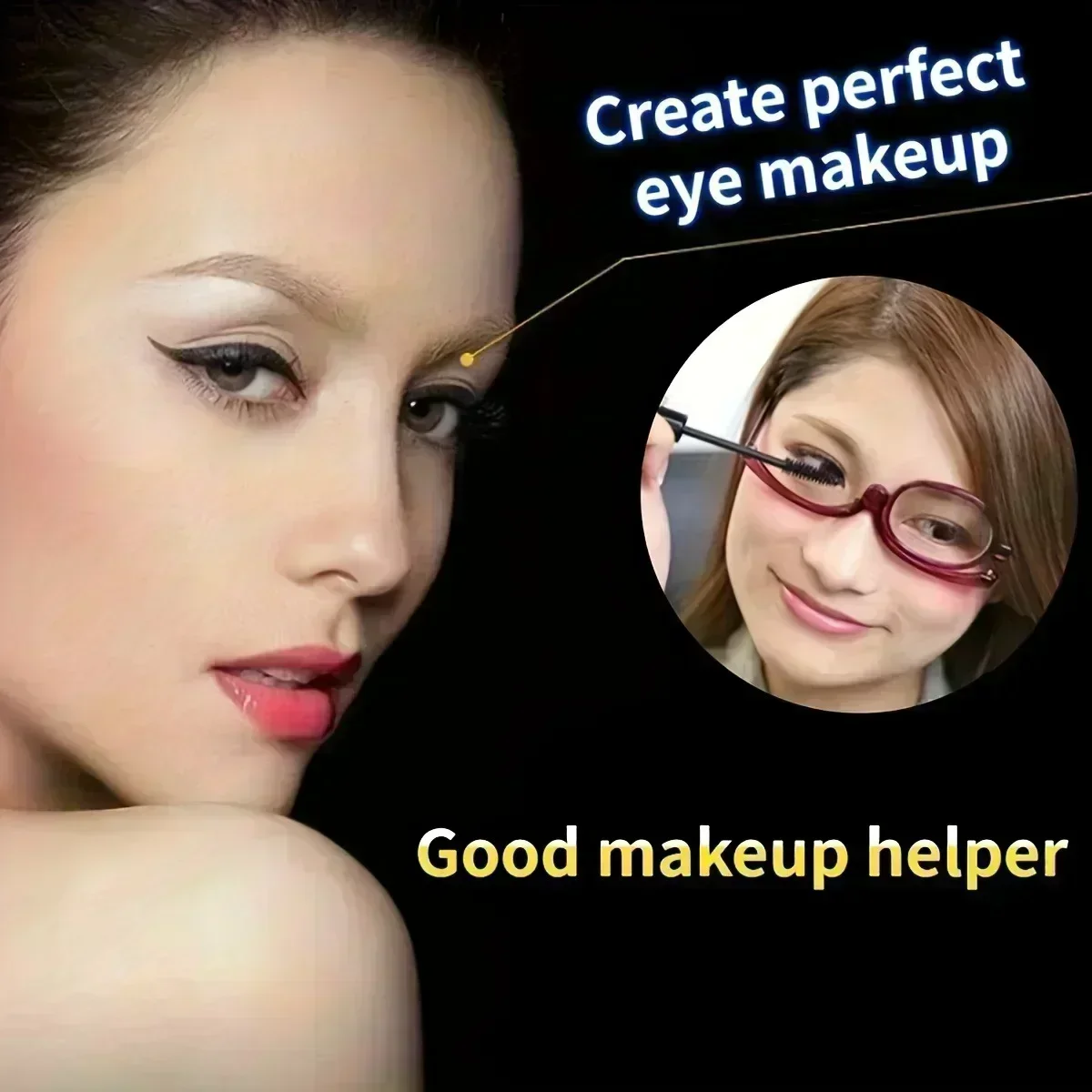 2 Pairs Makeup Reading Glasses - Eye Piece Magnifier reseña y precio
