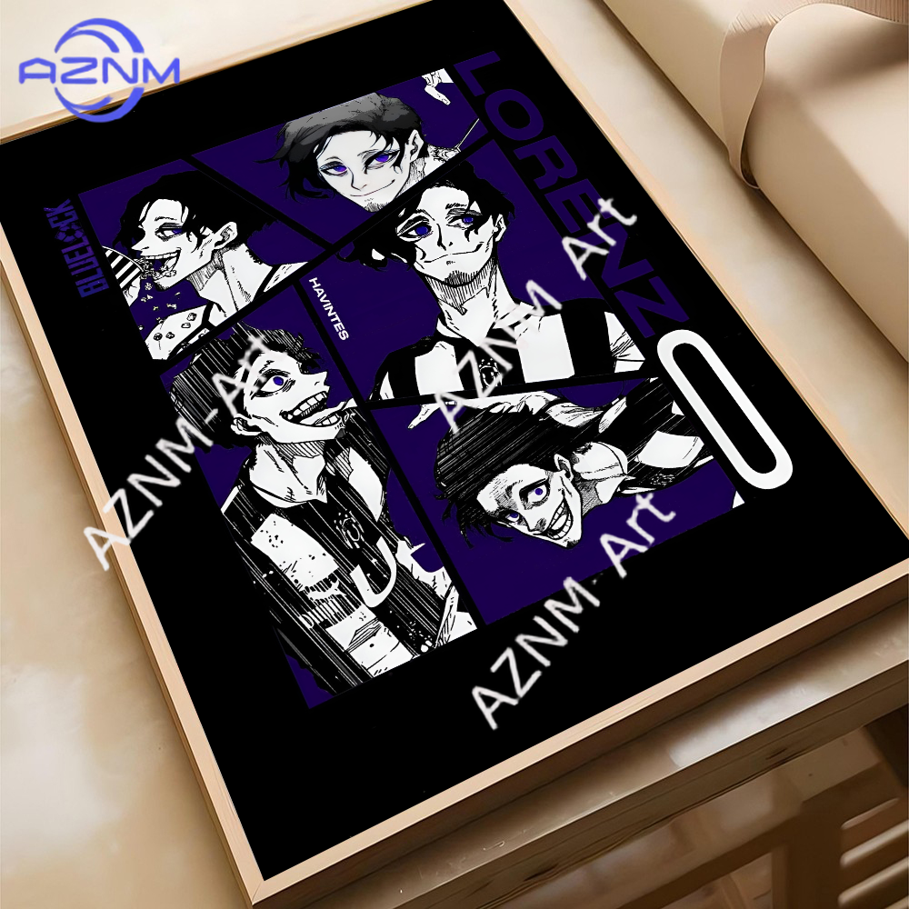 Anime Blue Lock Poster Poster  - Photography Anime reseña y precio