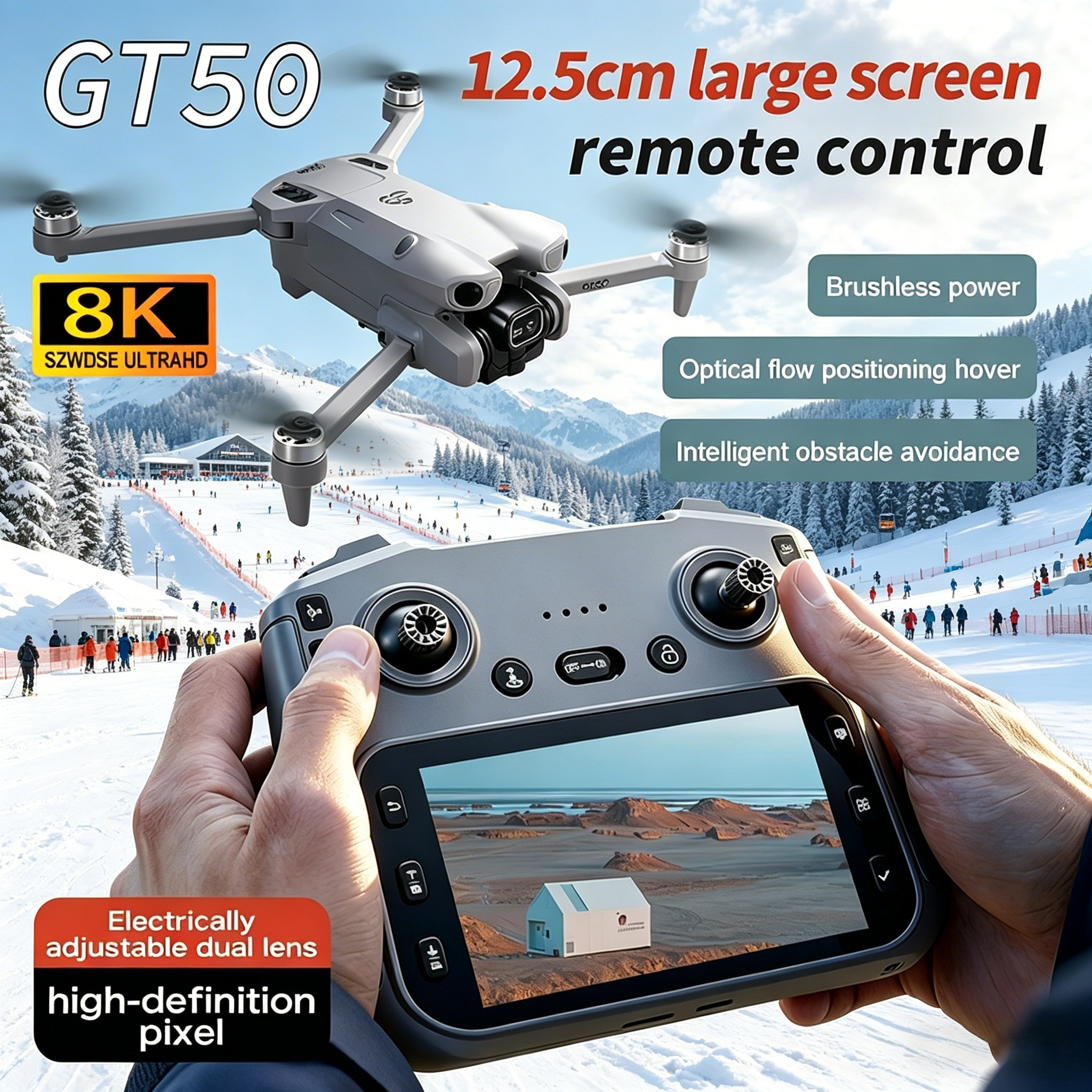 GT50 PRO MIni 5 pro RC Drone 8 - Photography Pro reseña y precio
