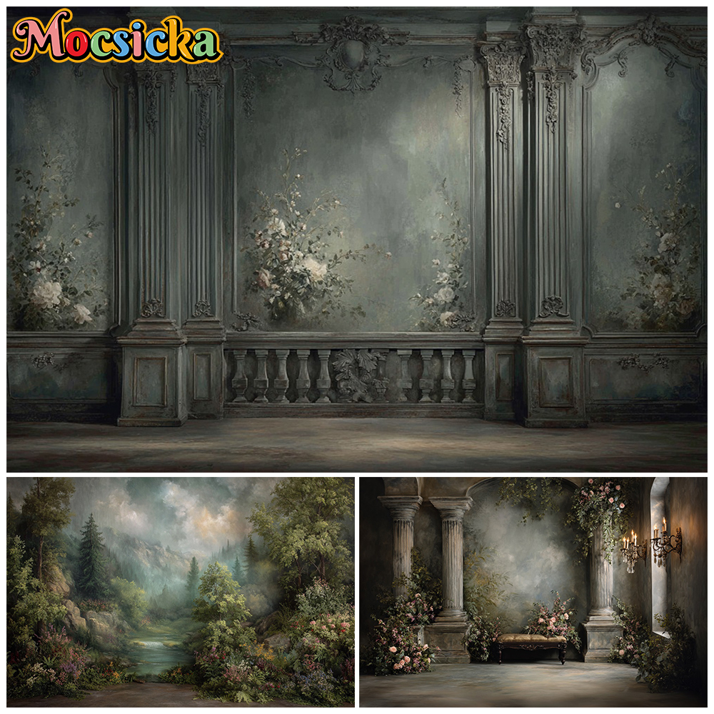 Mocsicka Retro Photography Bac - Photography Backdrop Muslin reseña y precio