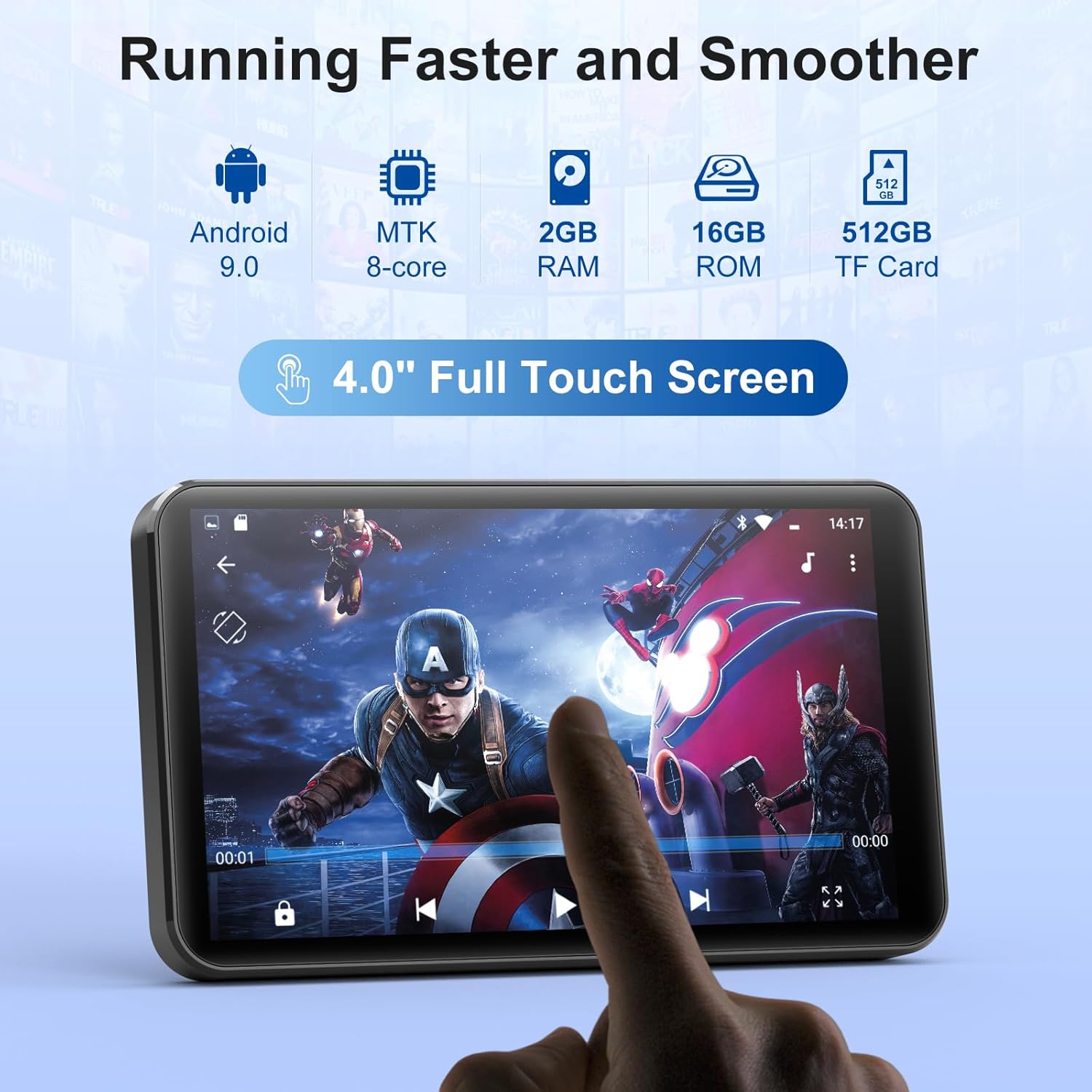 MP3 Player with Bluetooth and  - Photography Game reseña y precio