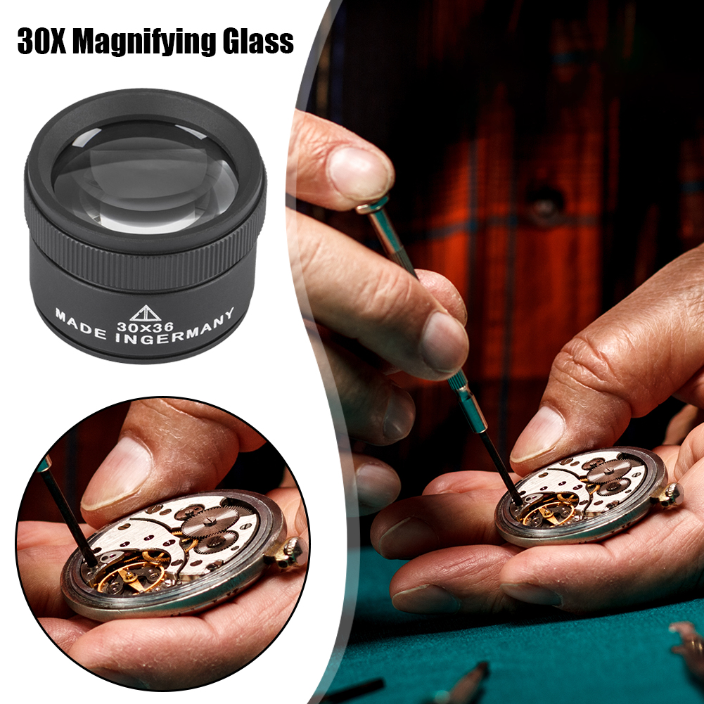 30X Magnifying Glass K9 Optica - Eye Piece Magnifier reseña y precio