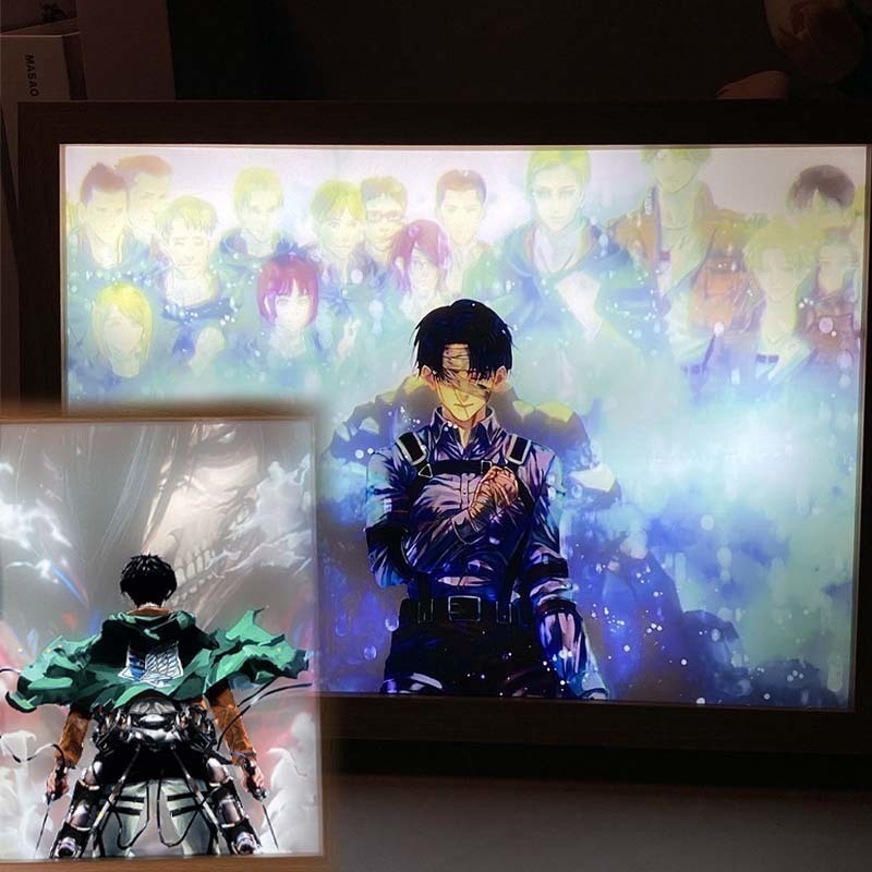 Anime Attack On Titan Led Ligh - Photography Desk reseña y precio