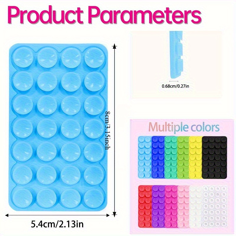 10Pcs Double-Sided Silicone Su - Photography Is reseña y precio