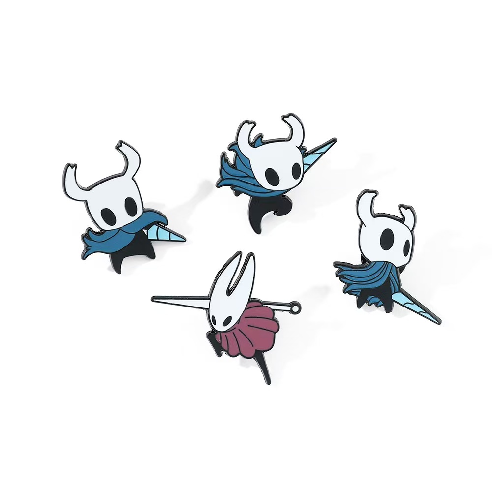 4PCS Hollow Knight Enamel Pins - Photography Jacket reseña y precio