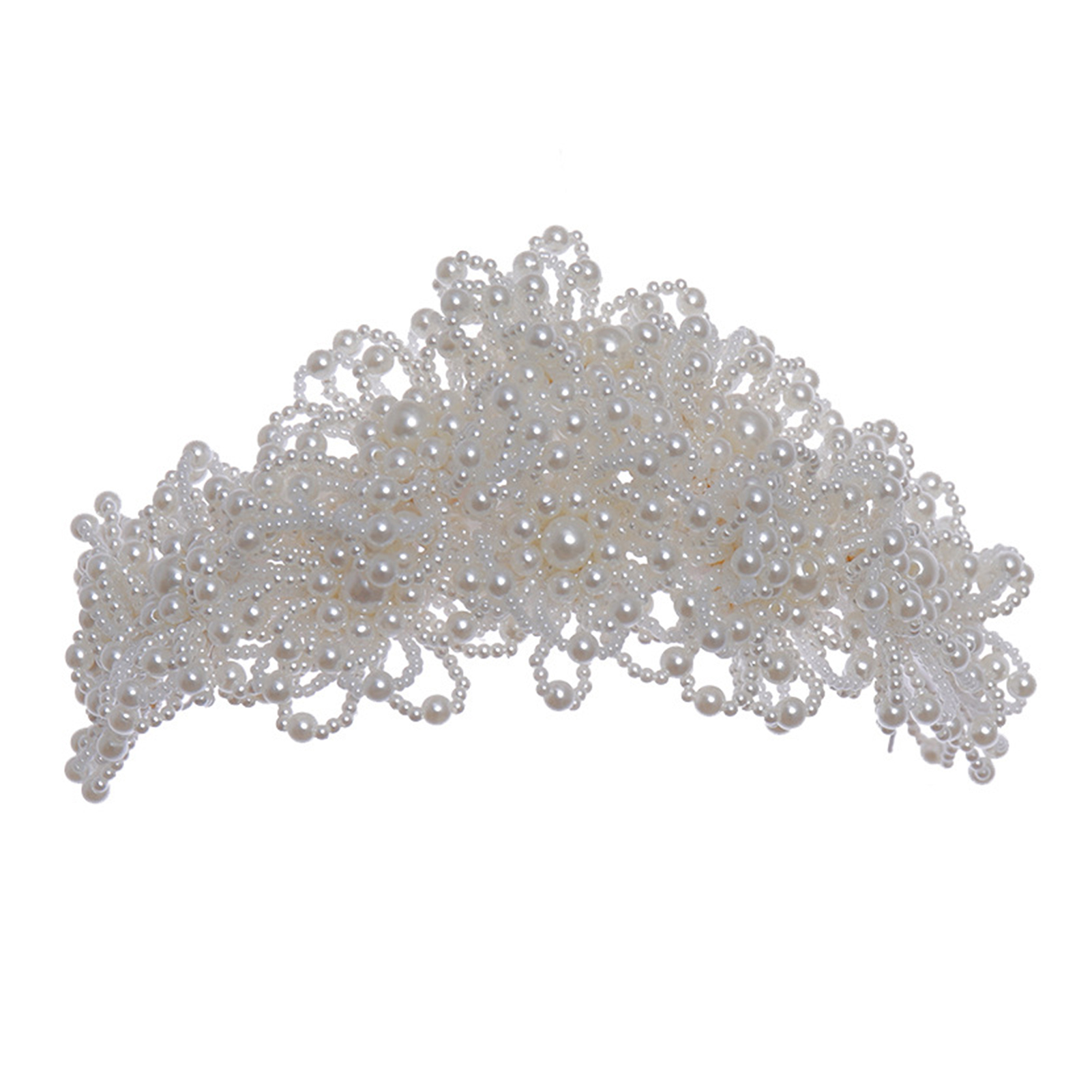 Pearl Crown Headpiece For Wedd - Photography Is reseña y precio