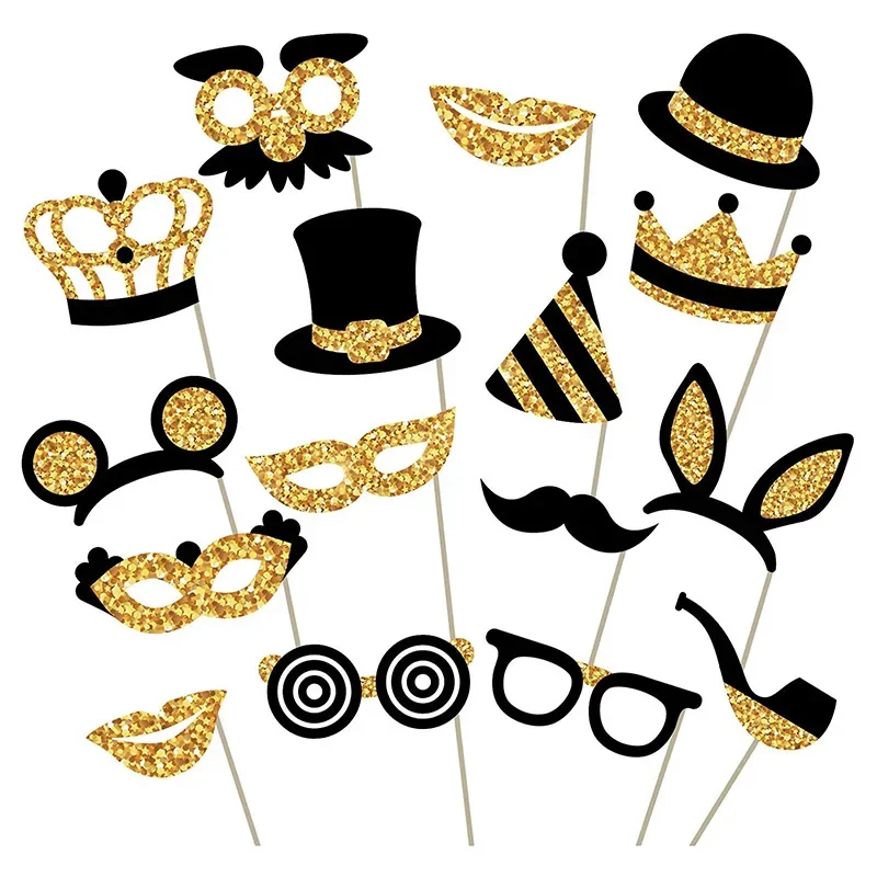 16 PCS Photography Props, Funn - Photography Game reseña y precio