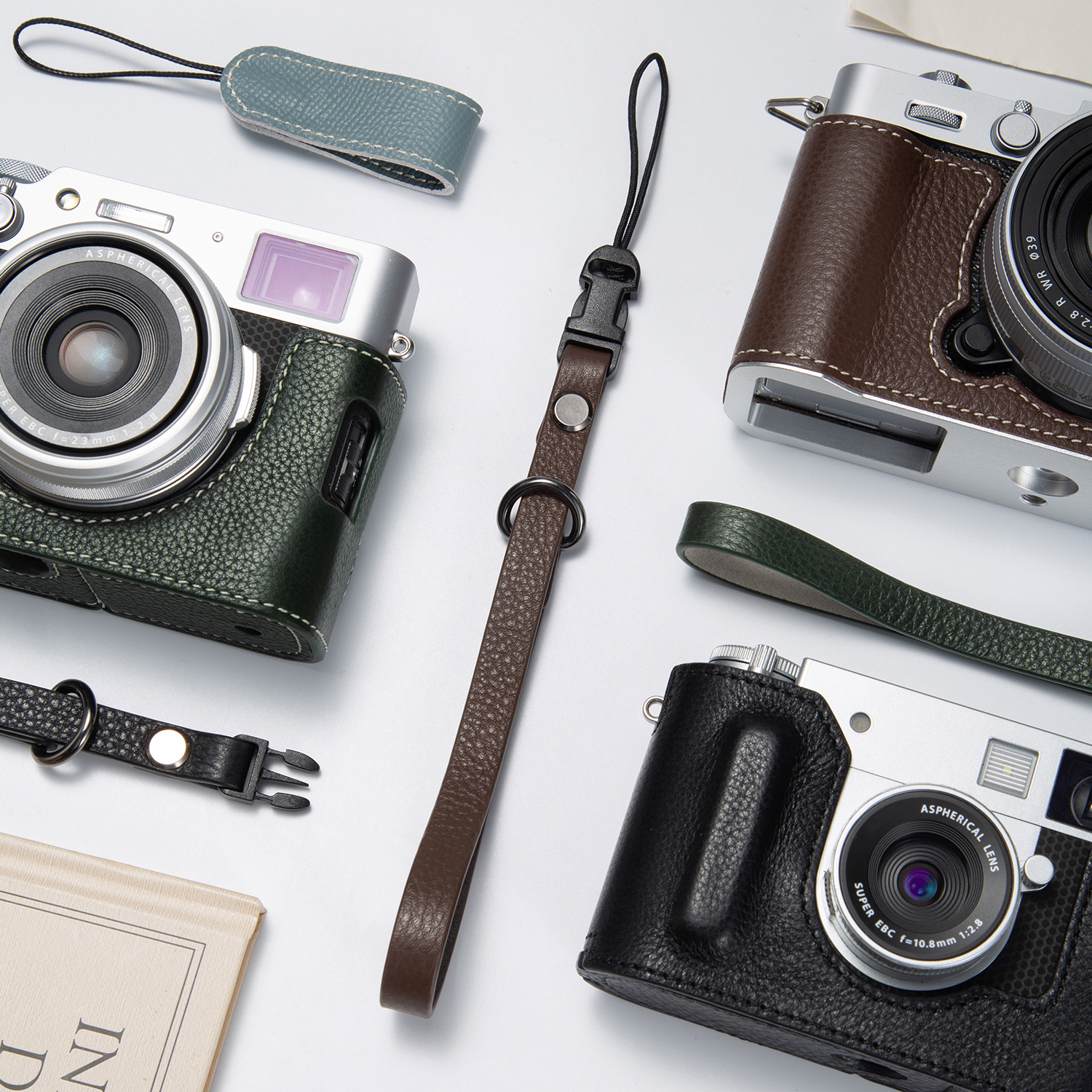 Adjustable Quick Release Hand  - Camera Strap Leather reseña y precio