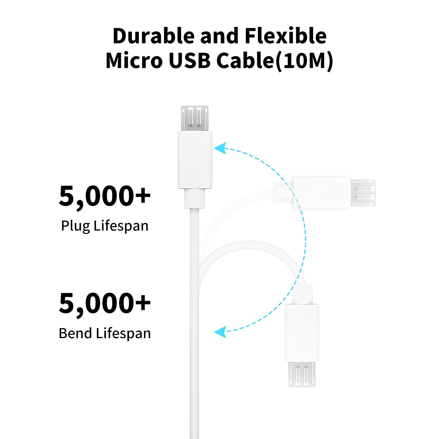3~13m Micro USB Extension Cabl - Photography Kit Xiaomi reseña y precio