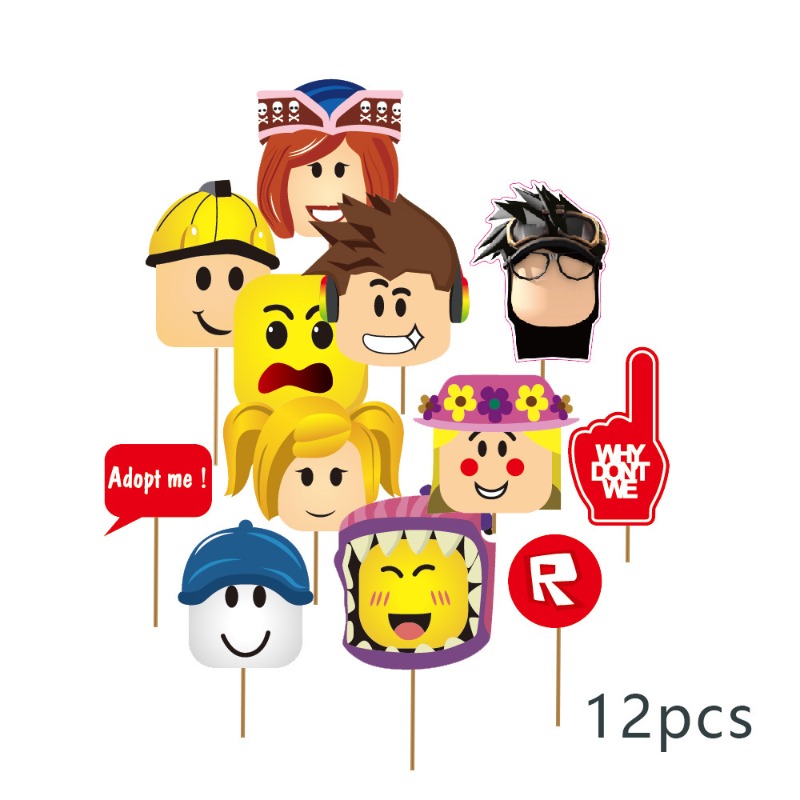 12pcs Roblox Game Themed Party - Photography Game reseña y precio
