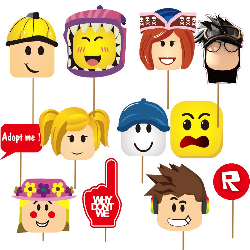 12pcs Roblox Game Themed Party - Photography Game reseña y precio
