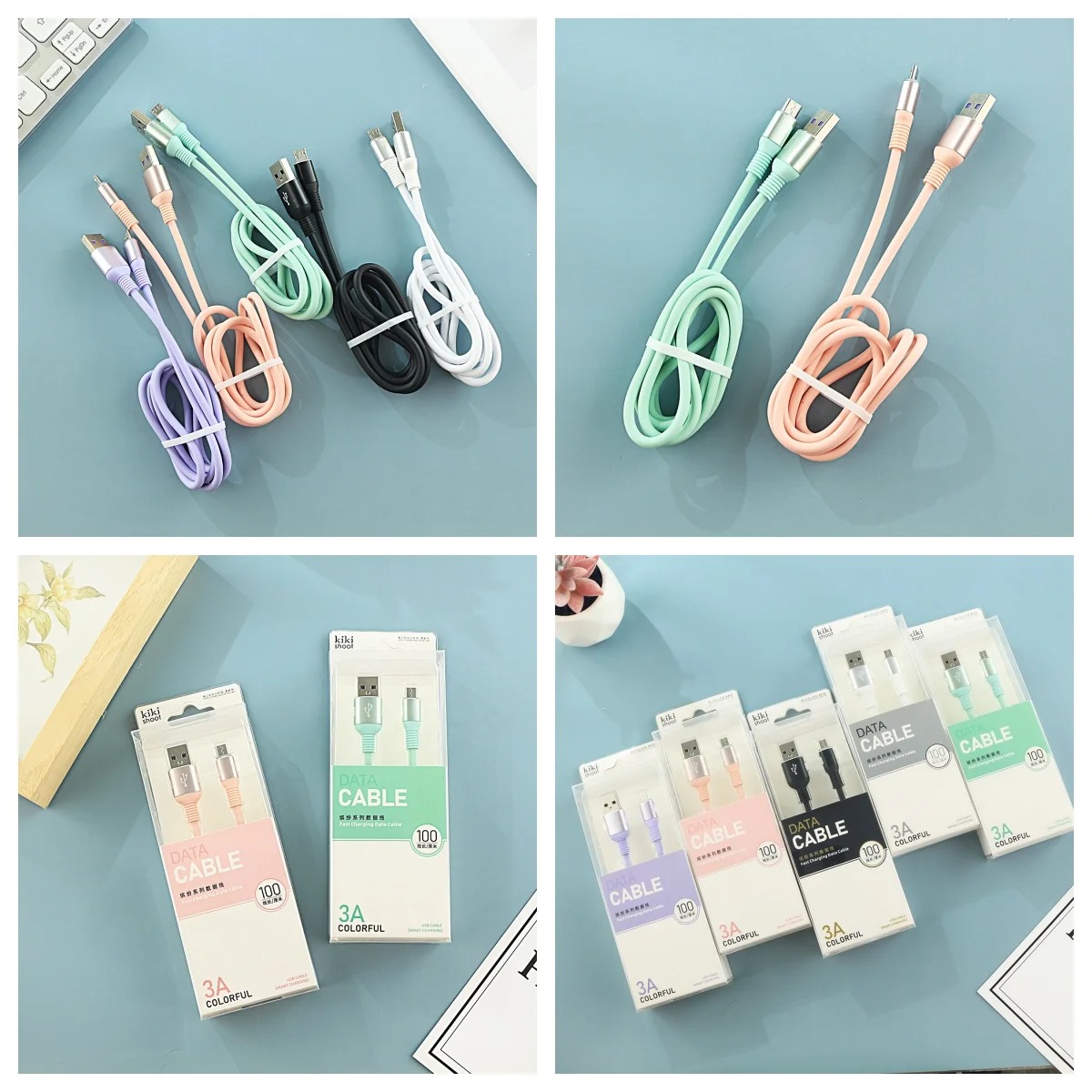 3A USB Cable Fast Charging USB - Photography Kit Xiaomi reseña y precio
