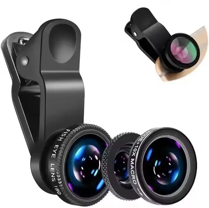 3in1 Clip-On Camera Lens for S - Photography Kit Xiaomi reseña y precio