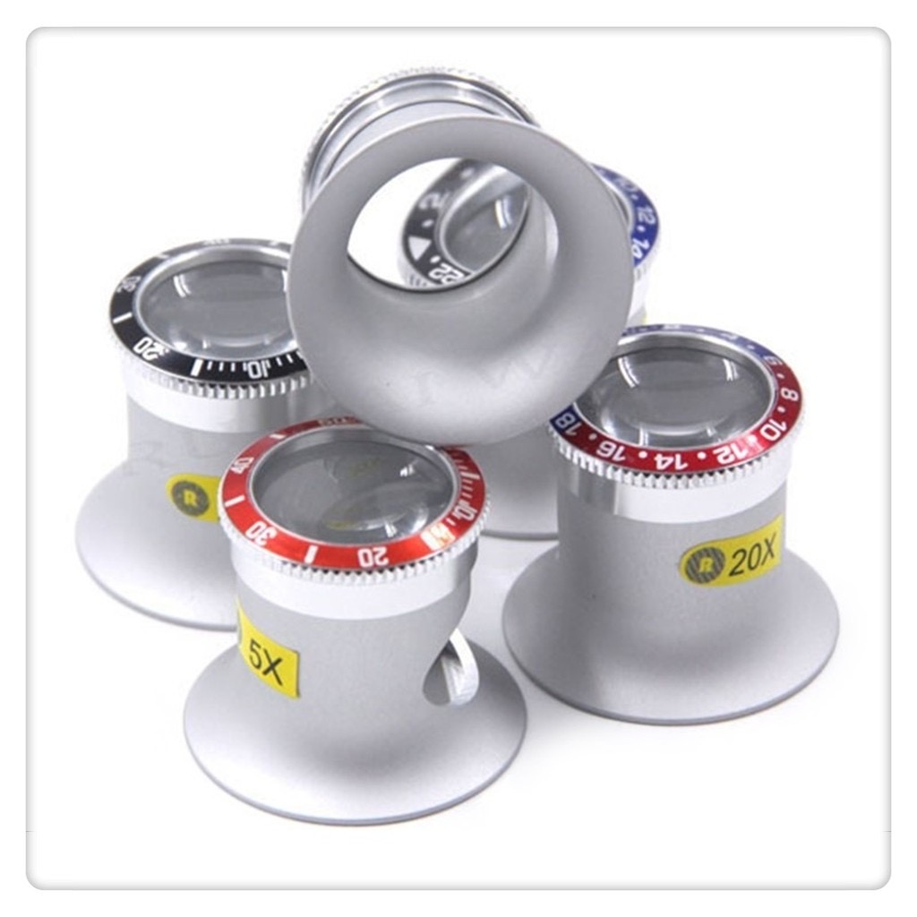 3X/4X/5X/10X/15X/20X Watch Rep - Eye Piece Magnifier reseña y precio