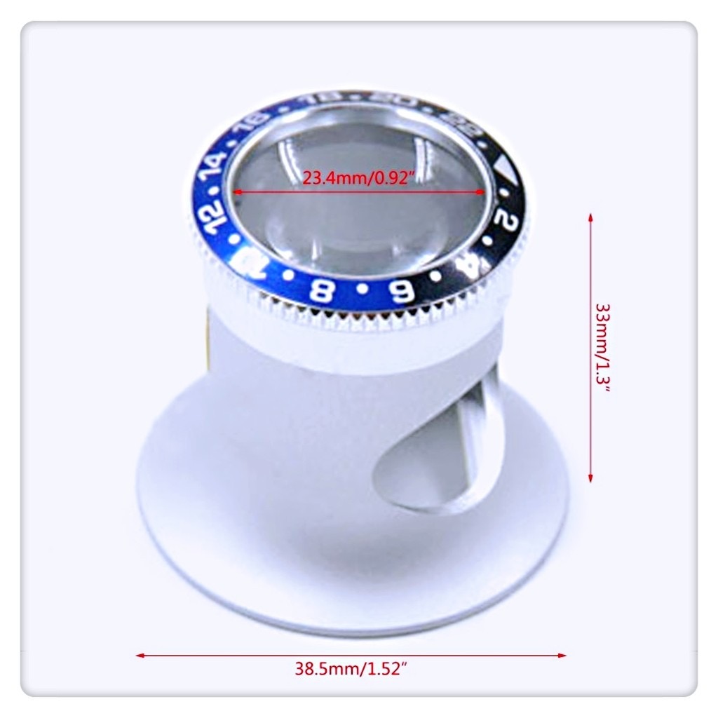 3X/4X/5X/10X/15X/20X Watch Rep - Eye Piece Magnifier reseña y precio