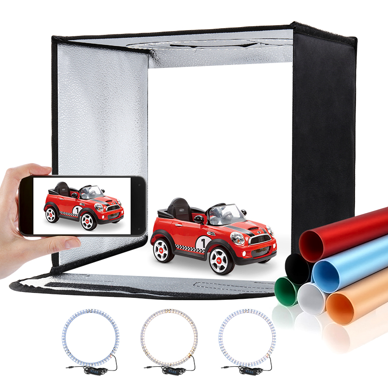 11.8x11.8inch Fold Photo Studi - Photography Angles reseña y precio